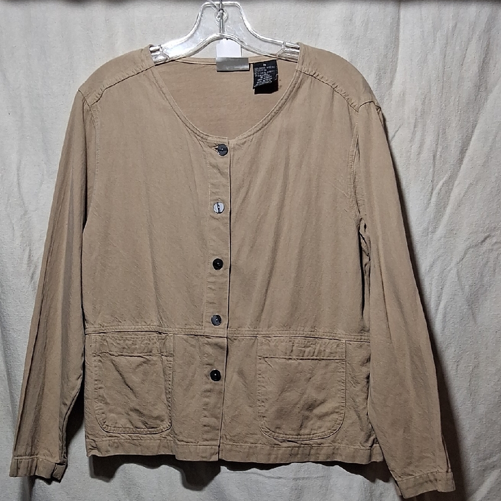 Erika Women's Beige Jean Jacket